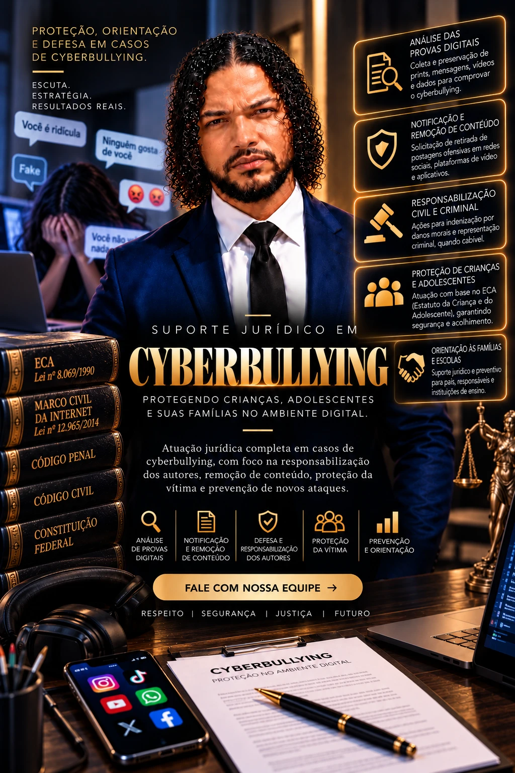 Suporte Jurídico em Cyberbullying — Dr. Paulo Henrique Silva Antonio