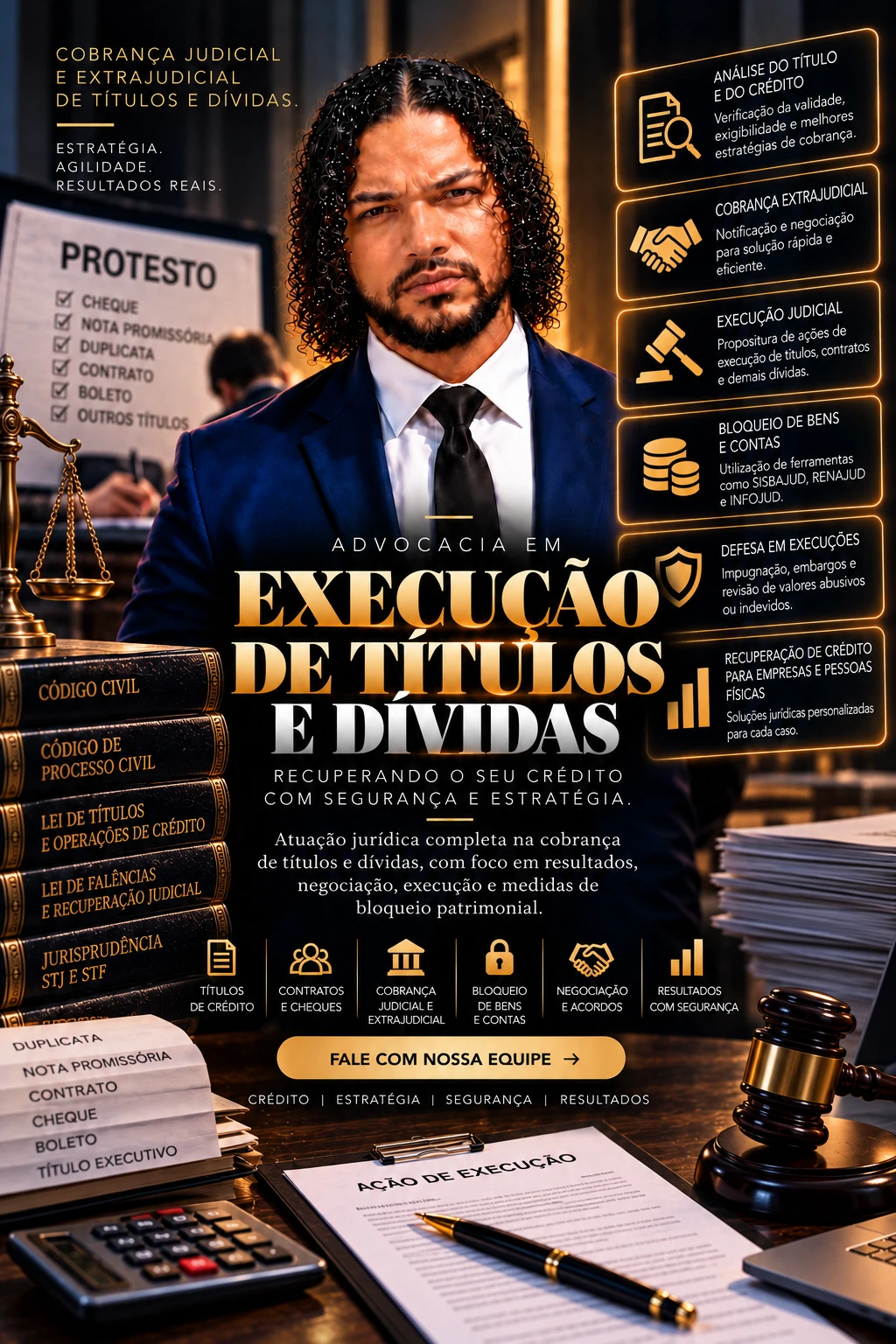 Execução de Títulos e Cobrança de Dívidas — Dr. Paulo Henrique Silva Antonio