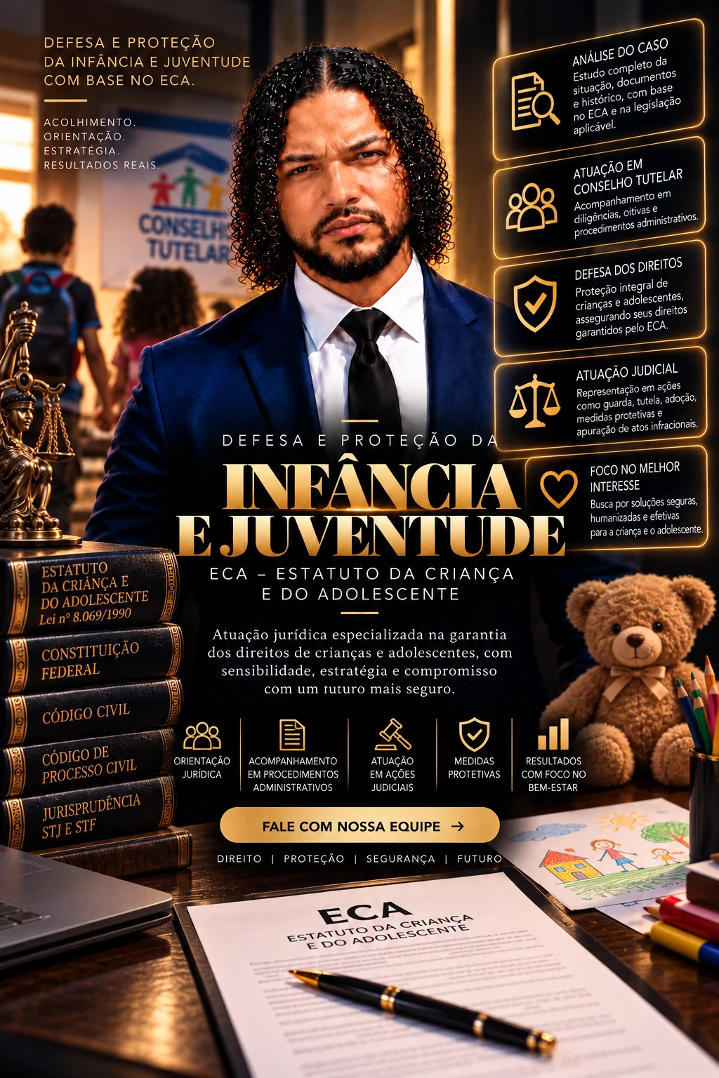 Defesa e Proteção da Infância e Juventude (ECA) — Dr. Paulo Henrique Silva Antonio